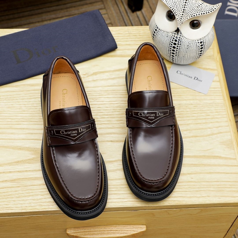 ch**an D*or leather shoes